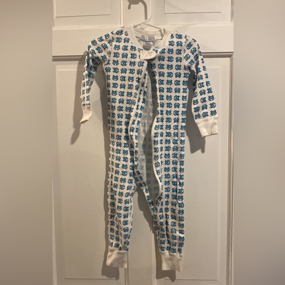 Hanna Andersson x Serena & Lily zipper jam 18-24m